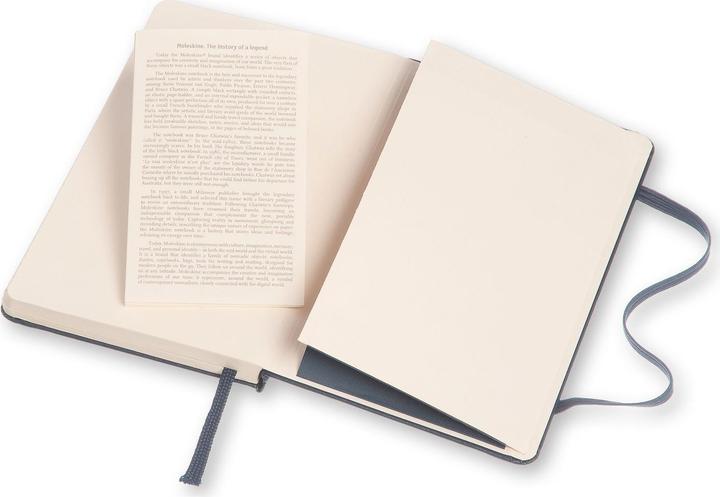 Image du produit Moleskine Carnet classique de poche (A6, À rayures, Couverture rigide)