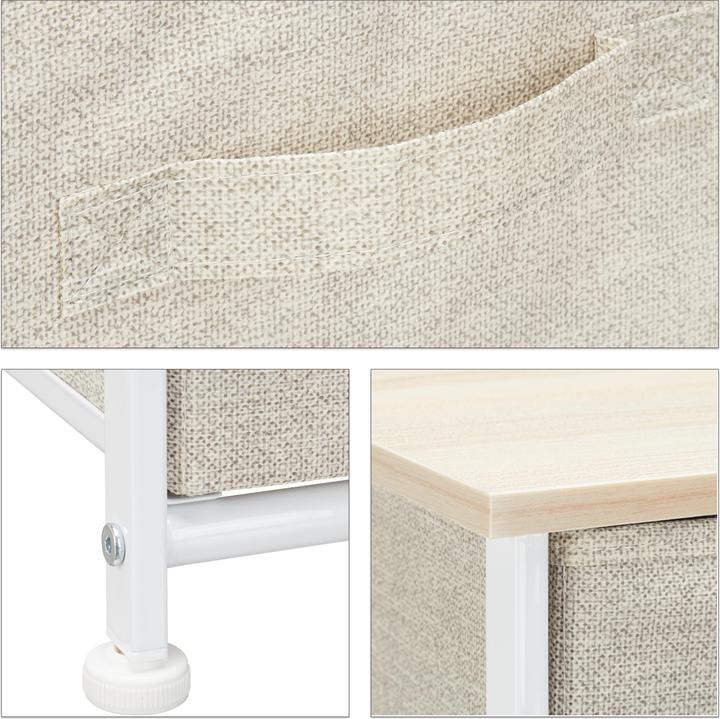 Image du produit Relaxdays Système d?étagère avec tiroirs (45 x 30 x 95 cm)