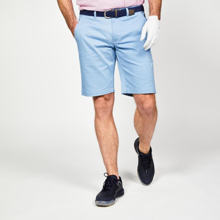 Inesis Men's golf chino shorts - MW500 blue