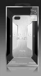 Produktbild more. Para Blaze Duo Series Schutz für iPhone 5/5S/SE Aluminium/Glossy White (Apple iPhone SE, Apple iPhone 5, Apple iPhone 5s)