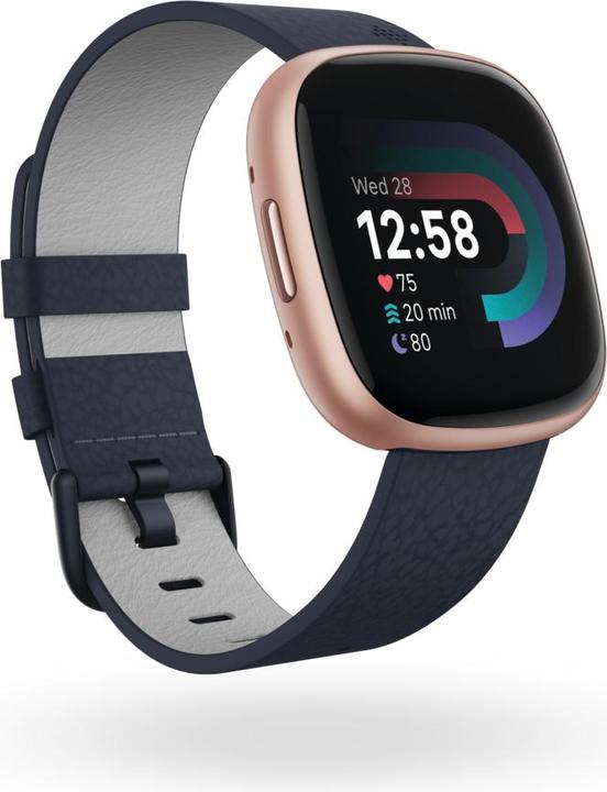 Actual product image Fitbit Ribbon (24 mm, Leather)