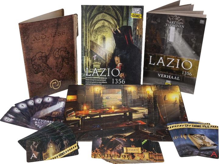Immagine prodotto Tactic Scena del crimine Lazio 1356 NL Gioco da tavolo (Olandese)