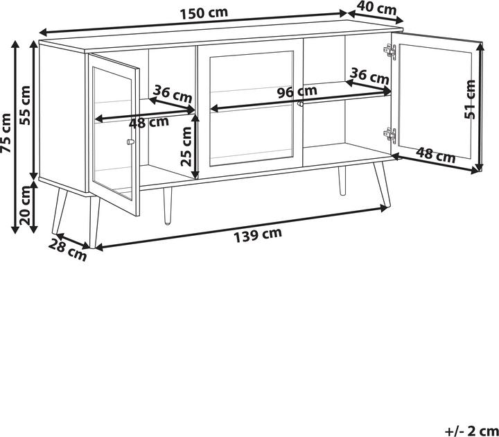 Actual product image Beliani Albany