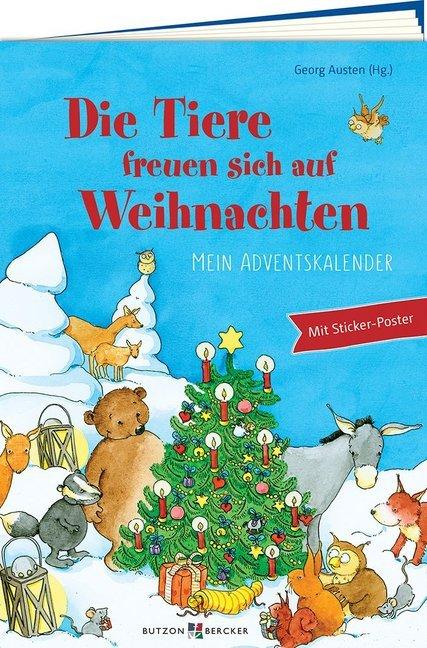 Produktbild Die Tiere freuen sich auf Weihnachten (Deutsch, Georg Austen, 2018)