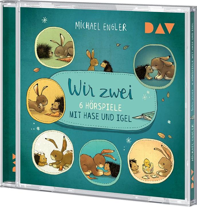 Actual product image The two of us - 6 radio plays with rabbit and hedgehog (Oliver Versch, Joëlle Tourlonias, Andreas happy, Ferdi Özten, Mayke Dähn, Martin Bross, Michael Engler, Jana Ronte, Dirk Petrick, German)