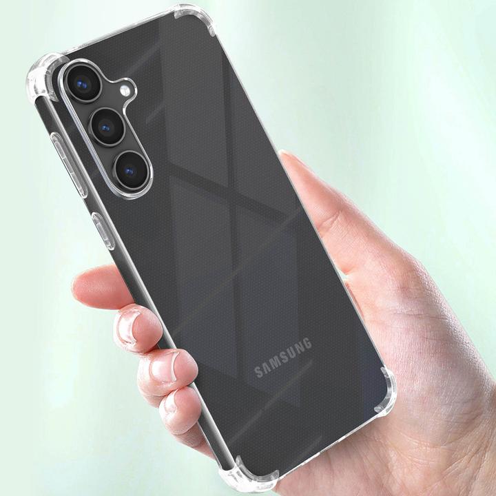 Actual product image Mayaxess Clear Protector Case Series (Samsung Galaxy S24)