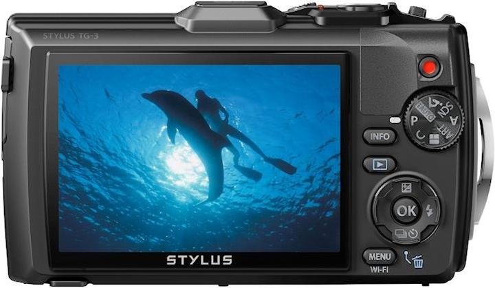 Produktbild Olympus Tough TG-3, Unterwasserkamera, FullHD, Stossfest (1/2,3'')