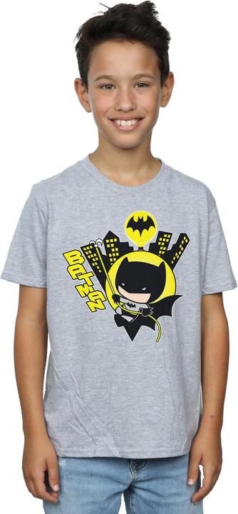 Actual product image Boys Chibi Batman Swinging T-Shirt (116)