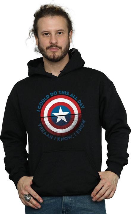 Actual product image Mens Avengers Endgame Do This All Day Hoodie (M)