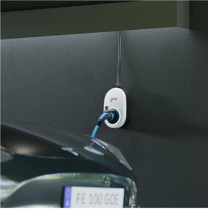 Produktbild Go-E Ladestation Gemini 22 kW (Typ 2, 22 kW, 32 A, Fest verdrahtet)