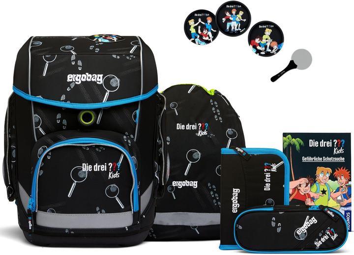 Image du produit Ergobag Pupitre d'école Cubo Special Edition Ours détective (19 l)