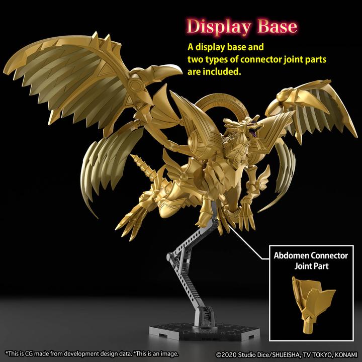 Immagine prodotto Bandai YU-GI-OH! -Supporto per figure. Drago alato di Ra amplificato -Modello in kit