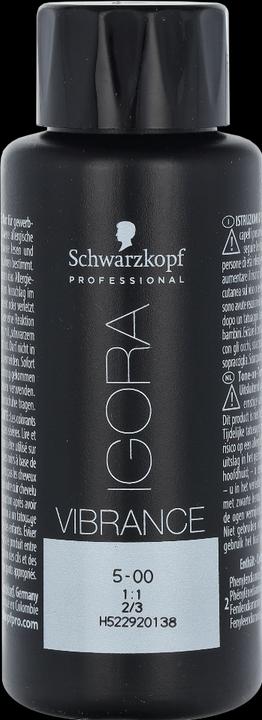 Produktbild Schwarzkopf Professional IGORA Vibrance Haartönung NEU (5-00 Hellbraun Extra)