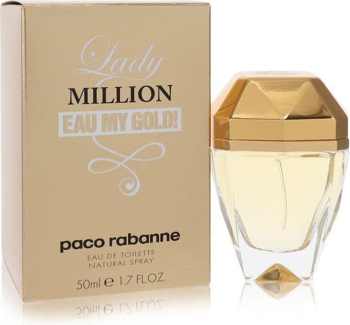 Produktbild Paco Rabanne Lady Million Eau My Gold (Eau de Toilette, 50 ml)