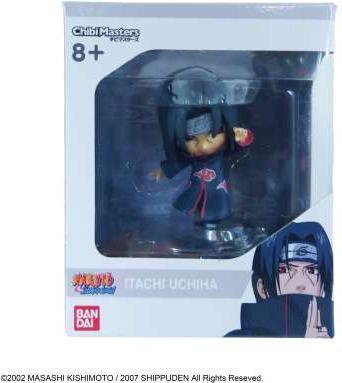 Actual product image Bandai 8 cm Chibi Figure With Naruto Base