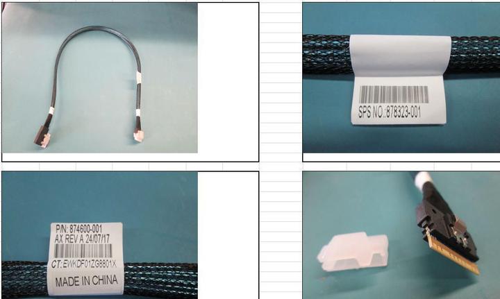 Immagine prodotto HPE RISER SAS 12G A BP 670MM (0.67 m)