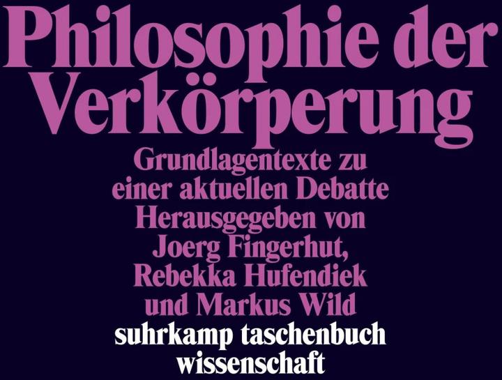Immagine prodotto Philosophie der Verkörperung (Tedesco, Markus Wild, Joerg Fingerhut, Rebekka Hufendiek, 2013)