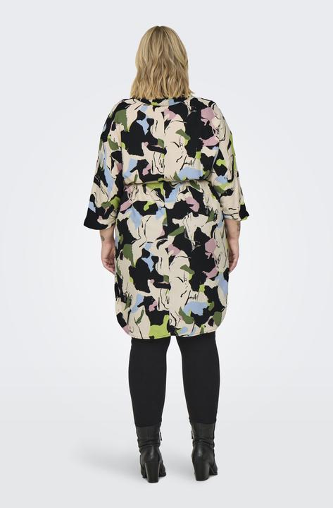 Produktbild Only CARISIDORA Midikleid Tunika mit halber Knopfleiste (52)