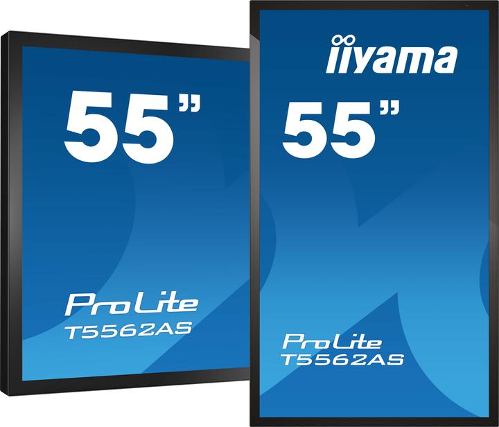 Actual product image iiyama T5562AS-B1 55IN 139.70CM UHD IP (3840 x 2160 Pixels, 54.60")