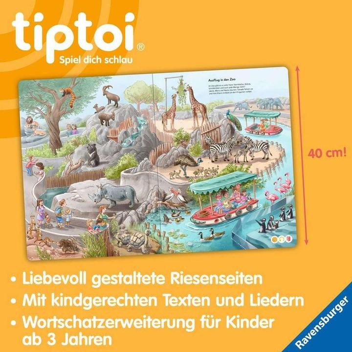 Actual product image tiptoi M. Wörter-Bilderbuch XXL - H22 (German, Cee Neudert, 2022)