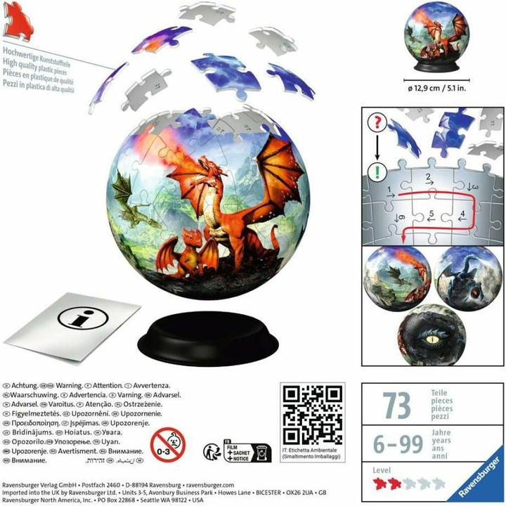 Image du produit Ravensburger Dragon Sneaker (72 pièces)