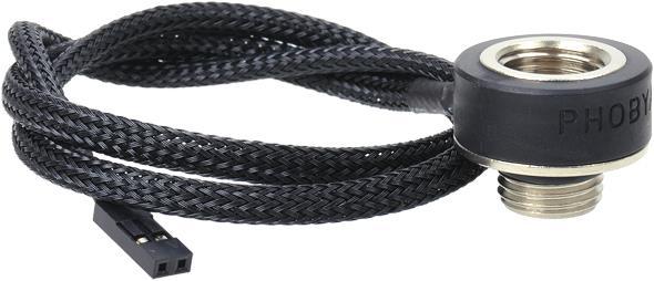 Actual product image Phobya Temperature sensor female/male thread G1/4