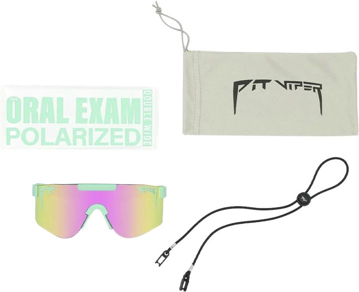Produktbild Pit Viper The Originals The Oral Exam Polarized Pink Wide (Grün, Pink)