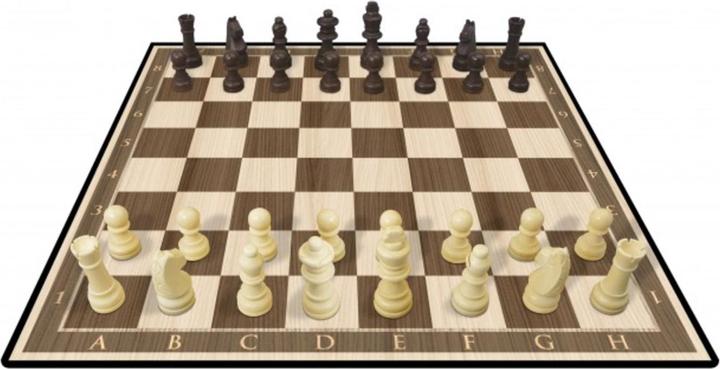 Image du produit Jackpot Kasparov : Ensemble d'échecs en bois (36.5 cm)