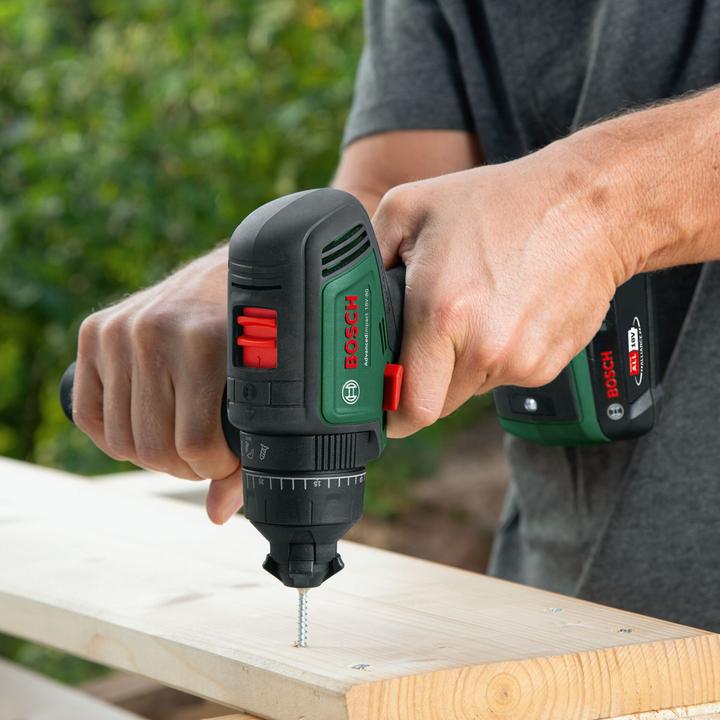 Actual product image Bosch Home & Garden Cordless impact drill AdvancedImpact 18V-80 QuickSnap, attachments (Rechargeable battery operated)