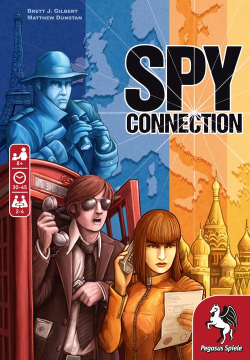Produktbild Pegasus 51224G - Spy Connection, Brettspiel, für 2-4 Spieler, ab 8 Jahren (Deutsch, Englisch)
