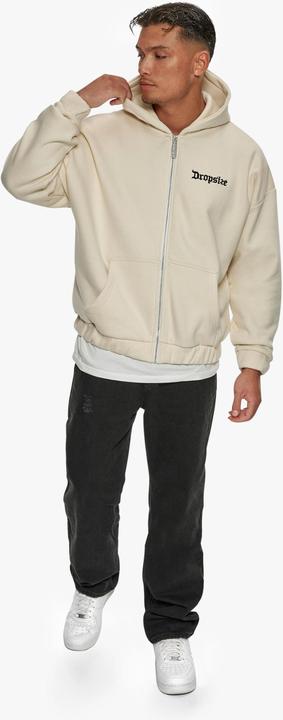 Produktbild Dropsize Super Heavy Oversize Blank Zip Hoodie - 124683 (XL)