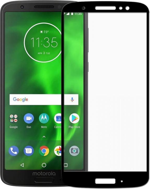 Immagine prodotto Screenguard Motorola Moto G6 Plus Pellicola di vetro protettiva a schermo intero 2.5D 9H (1 Pezzo/i, Motorola Moto G6 Plus)