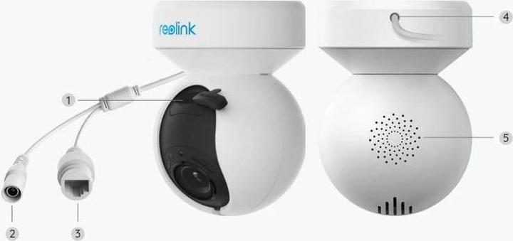 Actual product image Reolink E Series E540-5MP (2560 x 1920 pixels)