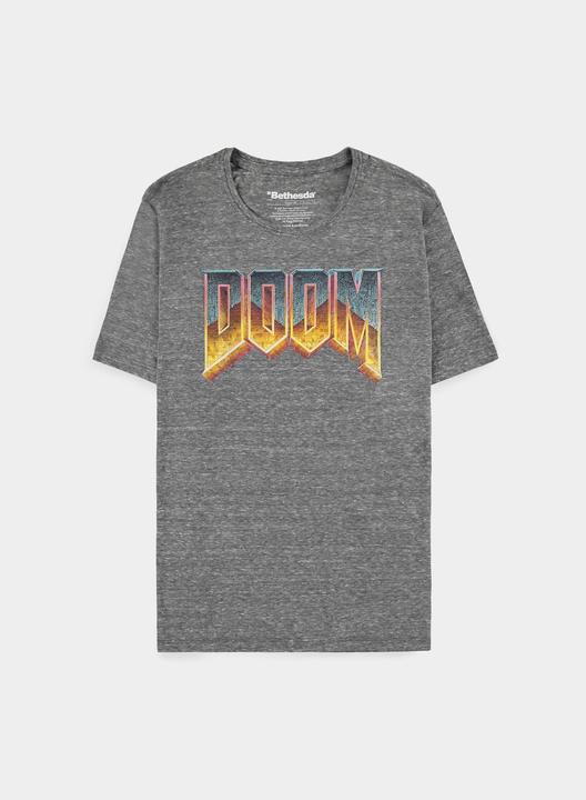 Actual product image Doom Logo Men's Short Sleeved Tshirt 555 (M)