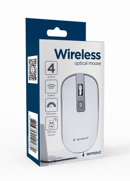 Produktbild Gembird MUSW-4B-06-WS Wireless mouse (Kabellos)