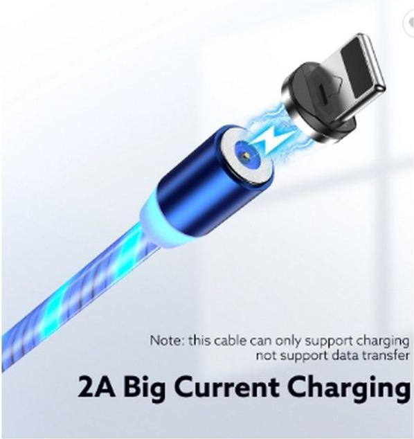 Image du produit Floveme Câble de chargement LED Micro USB (1 m, USB 2.0)