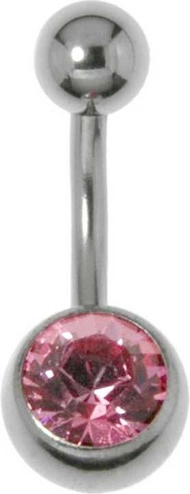 Bijouteria Bauchpiercing (Titan, Kristall)