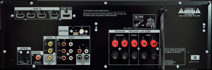 Image du produit Sony Str-Dh550 (5.2 canaux, FM)