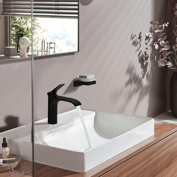 Produktbild hansgrohe AddStoris Seifenhalter, Wandmontage, mattschwarz