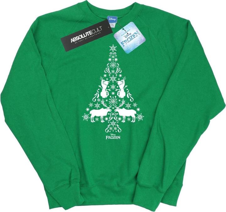 Disney Frozen Christmas Tree Sweatshirt (L)