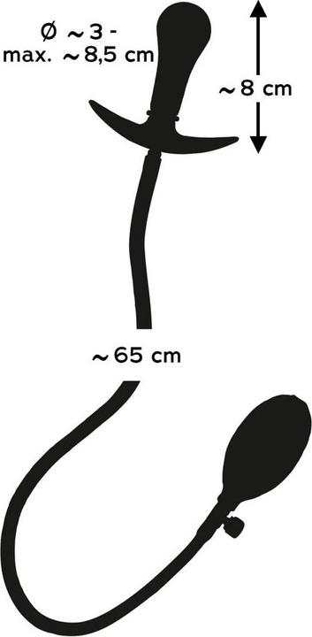 Actual product image You2Toys Inflatable Plug