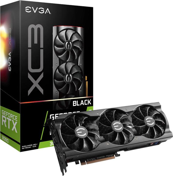 Produktbild EVGA GeForce RTX 3090 XC3 Black Gaming (24 GB)
