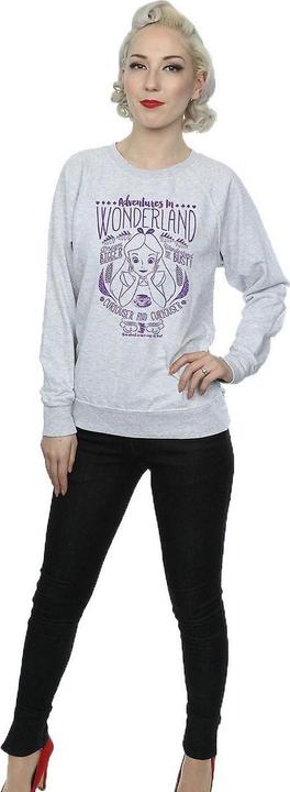 Actual product image Alice In Wonderland Womens/Ladies Adventures Heather Sweatshirt (XXL)