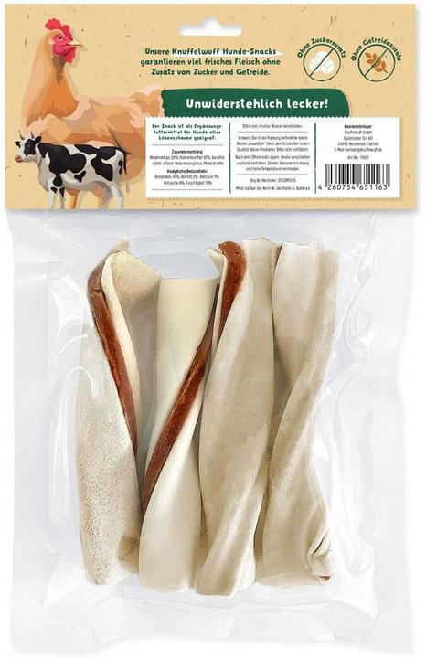 Produktbild Knuffelwuff Kausnack Pro Zahn Kaurolle 4 Stück ca. 240 (4 Stk., 240 g)