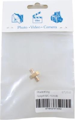 Image du produit Studioking Adaptateur de spigot MC-1060B 1/4" mâle 1/4" mâle (Adaptateur pour pied)
