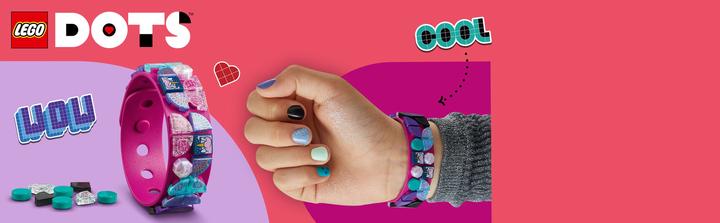 Actual product image LEGO Unicorn bracelet (41802, LEGO Dots)