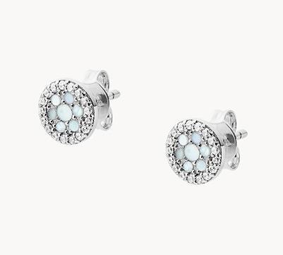 Actual product image Fossil Sterling Silver (925 silver, Mother-of-pearl)