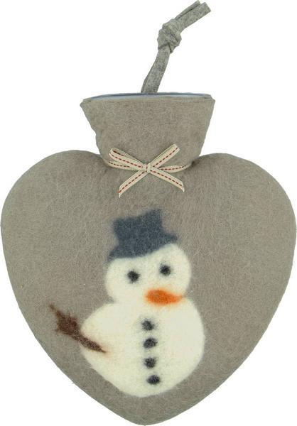 Produktbild Dorothee Lehnen Wärmeflasche Snowman, 0.7 l, anthrazit (0.70 l)
