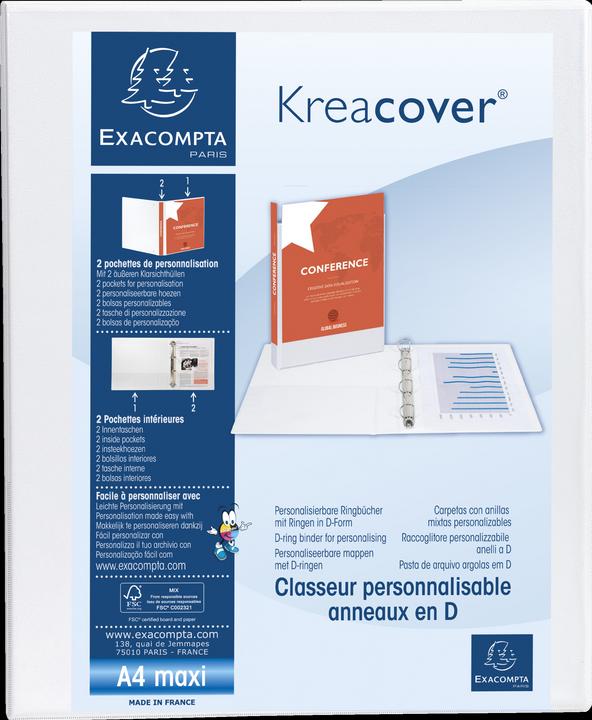 Immagine prodotto Exacompta Raccoglitori ad anelli (A4, 47 mm, 1 Pezzo/i)