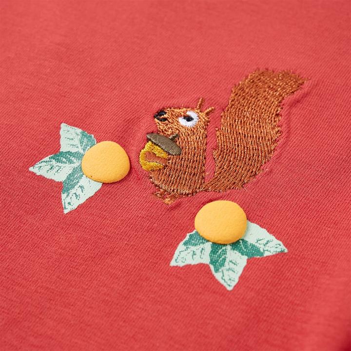 Immagine prodotto VidaXL Camicia da bambino a maniche lunghe rosso scuro 140,Materiale: 95 % cotone (140)